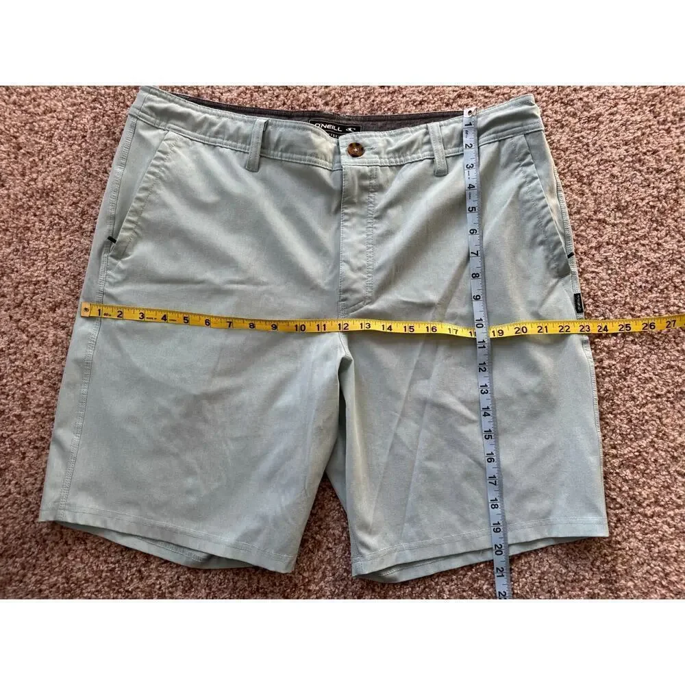 O'NEILL Hybrid Mens swim trunks, size 38, Light Green